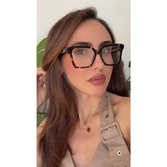 NEW Bottega Veneta BV1458O Tortoise Eyeglasses Frames